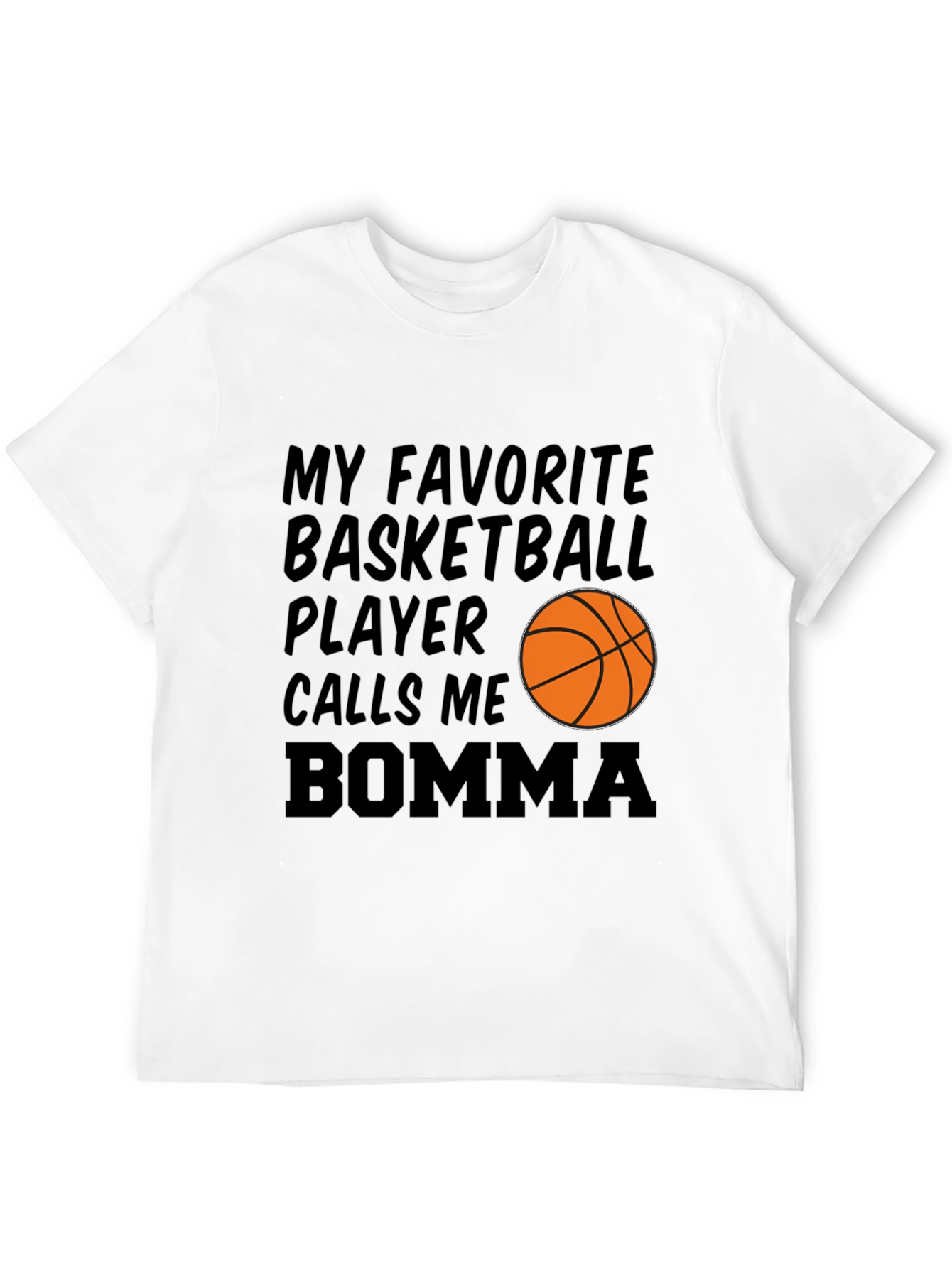 Black Basketball Bomma T-Shirt view 12