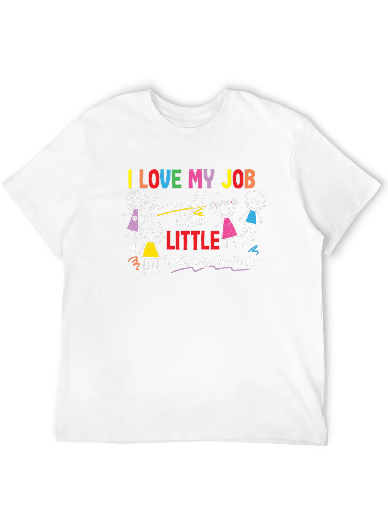 Black I Love My Job T-Shirt - Teacher Appreciation Gift view 12