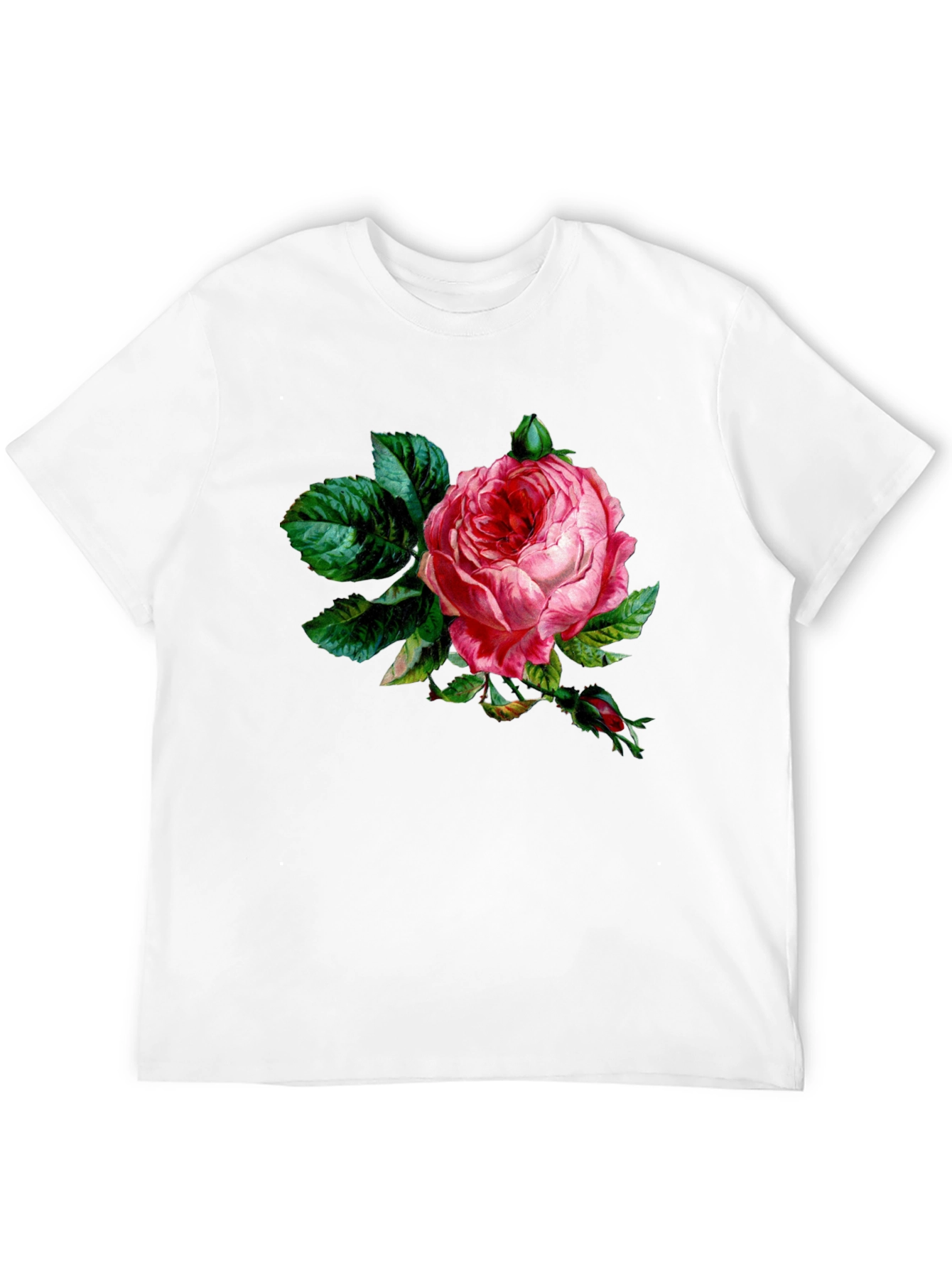 Black Rose Graphic Black T-Shirt view 12