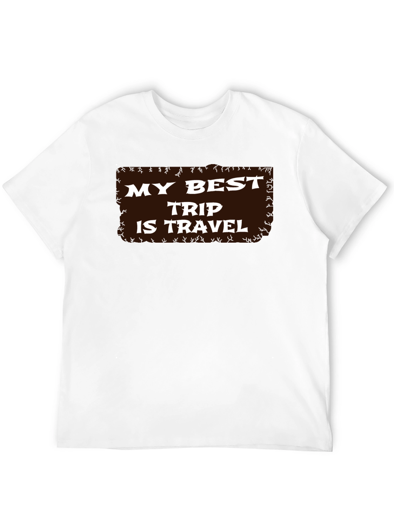 Black My Best Trip is Travel - Graphic T-Shirt view 12