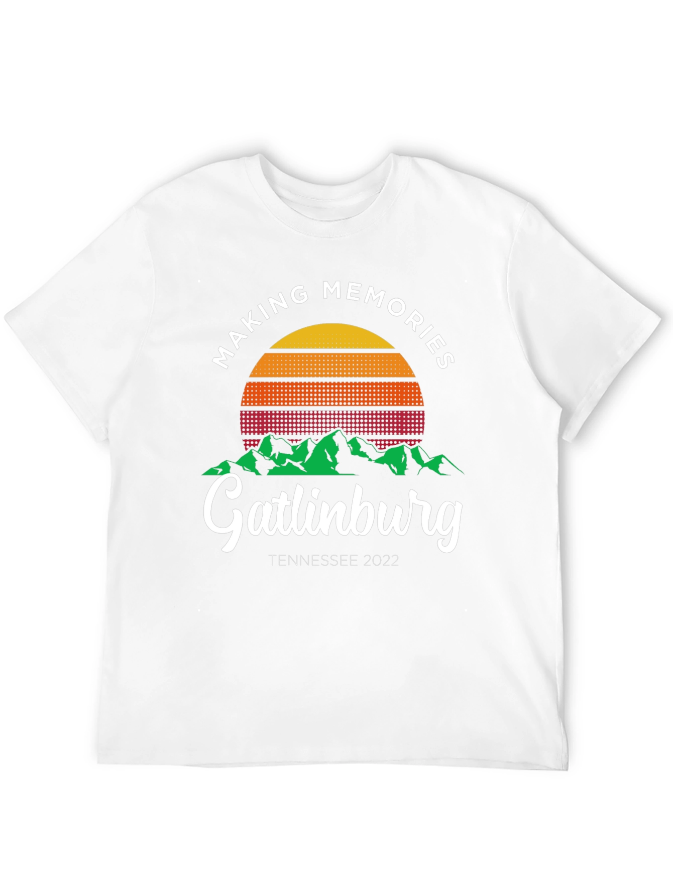 Black Gatlinburg Tennessee 2022 Graphic Tee view 12