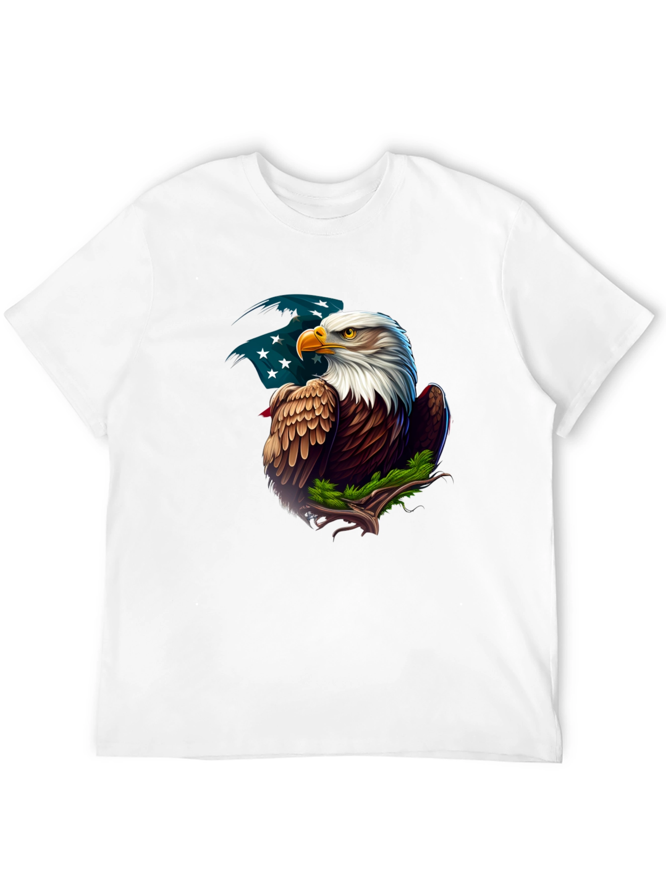 Black Eagle Graphic Tee - Patriotic American Pride view 12