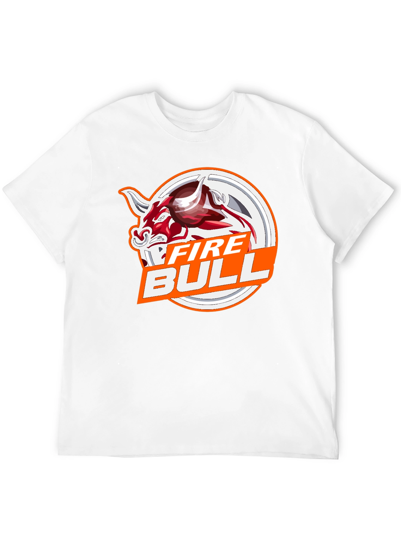 Black Fire Bull Graphic Tee - Stylish Black Cotton T-Shirt view 12