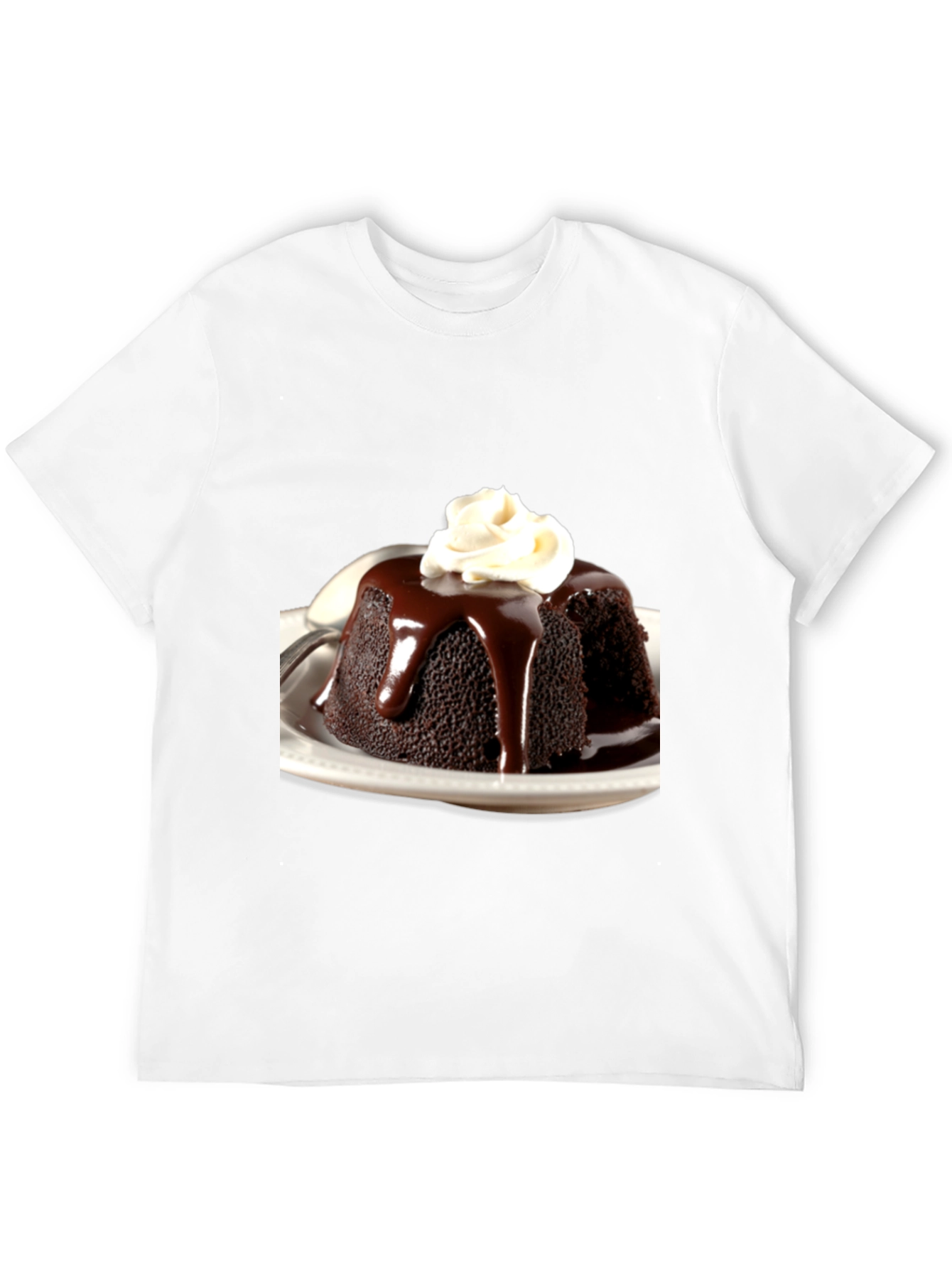 Black Chocolate Pudding Dessert T-Shirt view 12