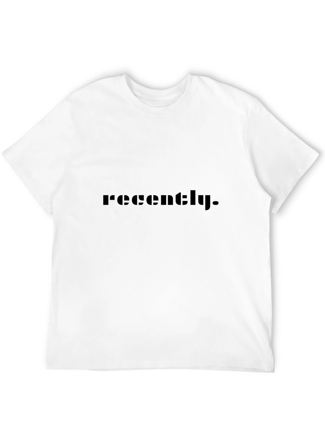 Black Recently Black T-Shirt view 12