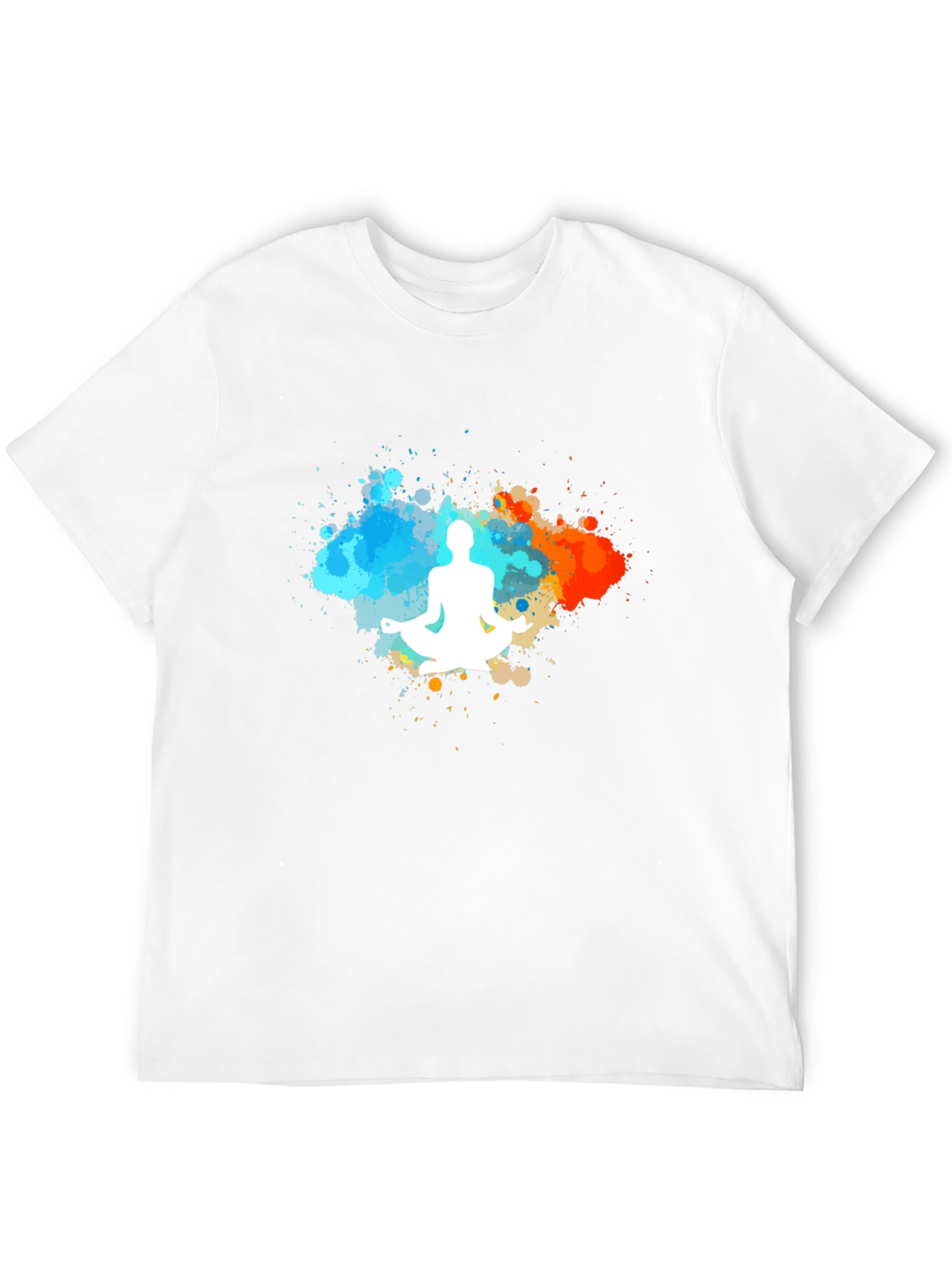 Black Yoga Meditation T-Shirt - Stylish Graphic Tee view 12