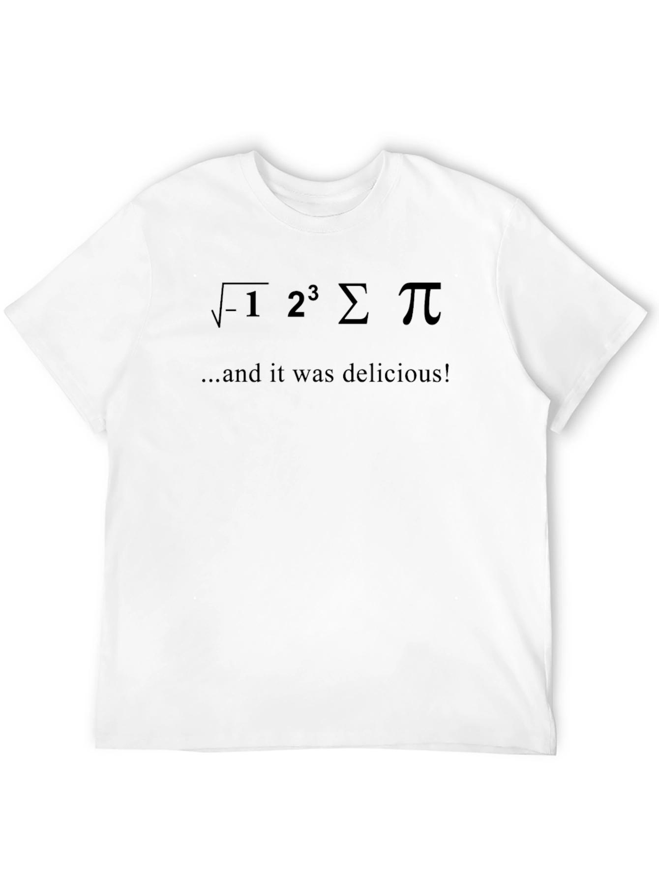 Black Math Humor T-Shirt: Imaginary Number & Pi view 12