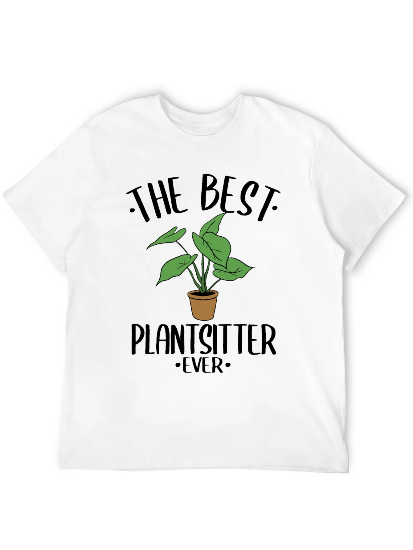 Black The Best Plantsitter Ever T-Shirt - Plant Lover Tee view 12