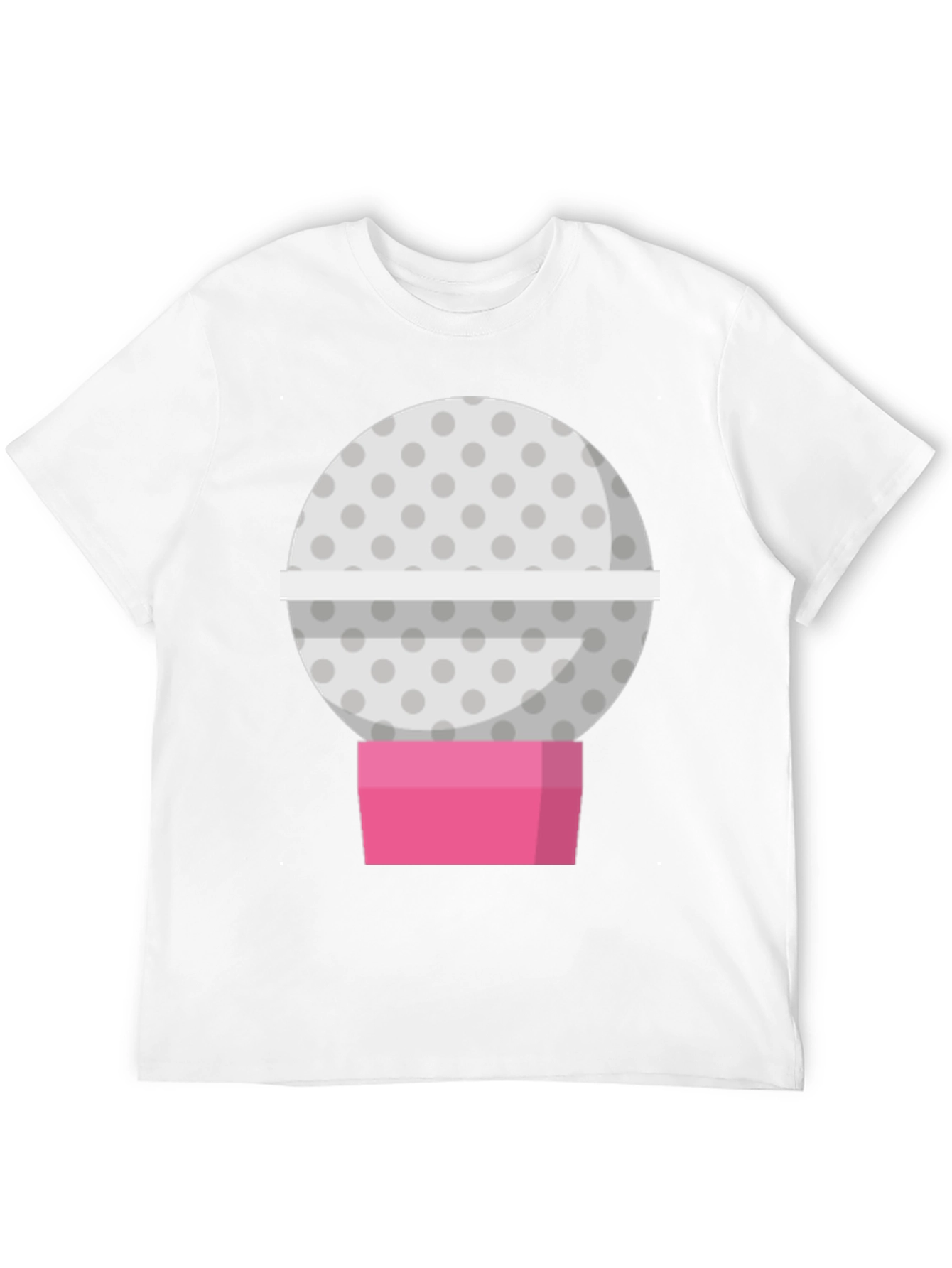 Black Golf Ball Candy Machine Graphic Tee view 12