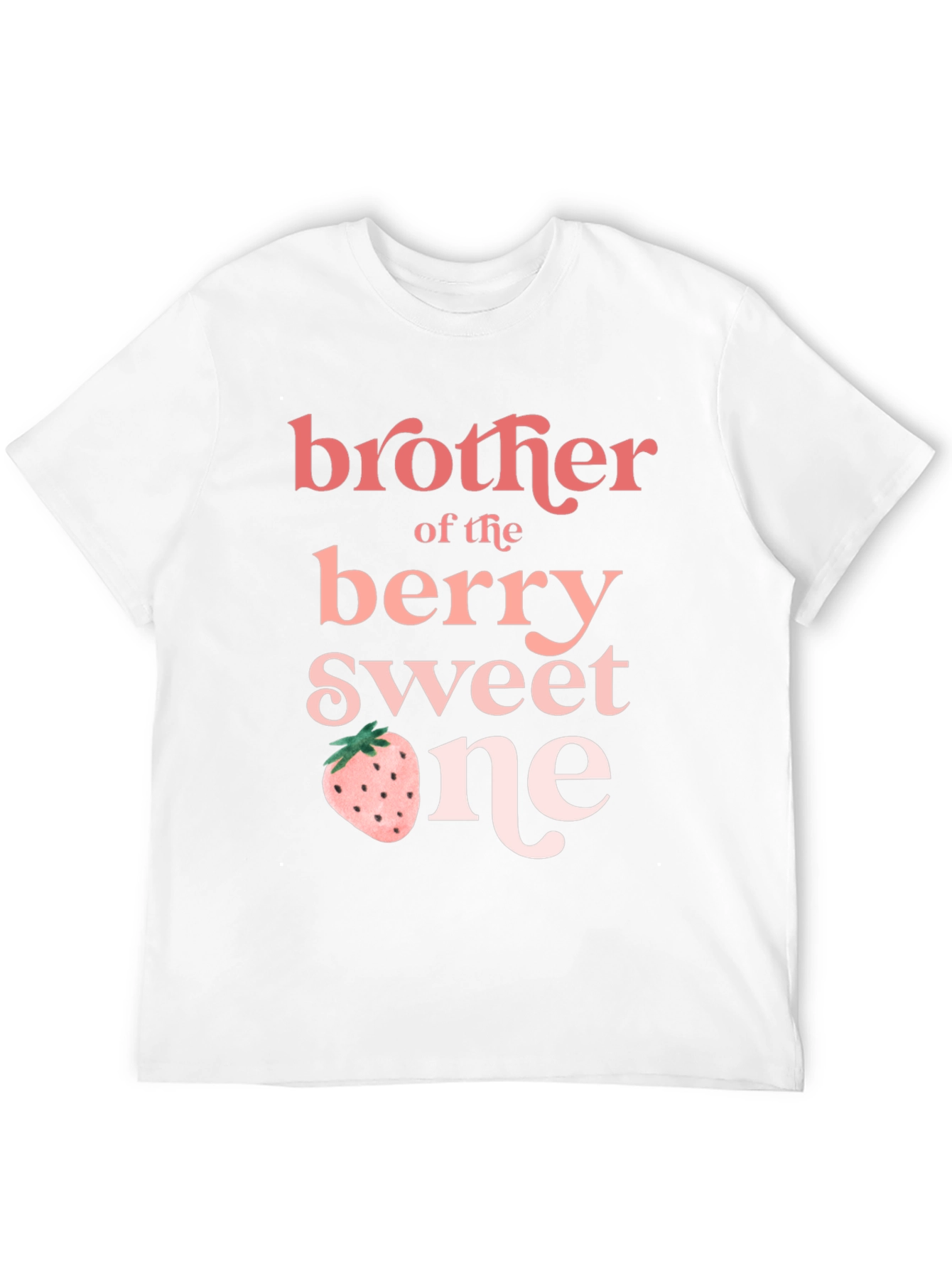 Black Brother of the Berry Sweet One T-Shirt view 12