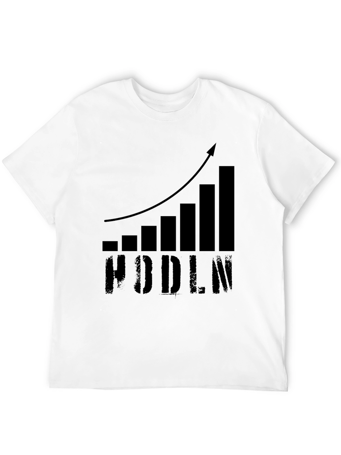 Black HODLN Crypto Bull Market T-Shirt view 12