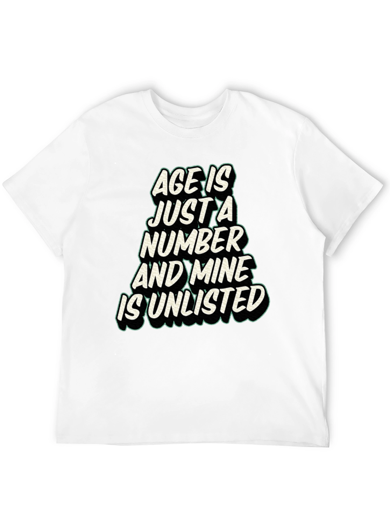 Black Age is Just a Number T-Shirt view 12