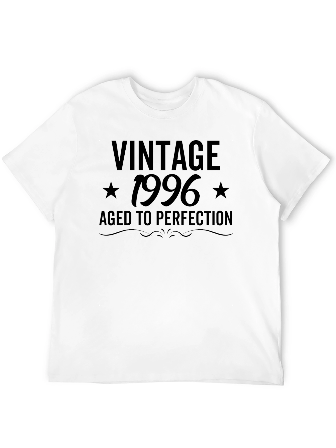 Black Vintage 1996 Aged to Perfection T-Shirt view 12