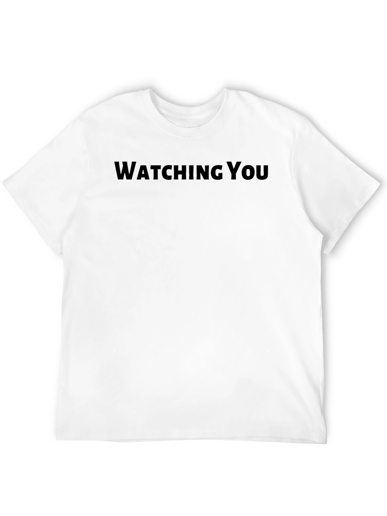 Black Watching You Graphic Tee - Classic Black view 12