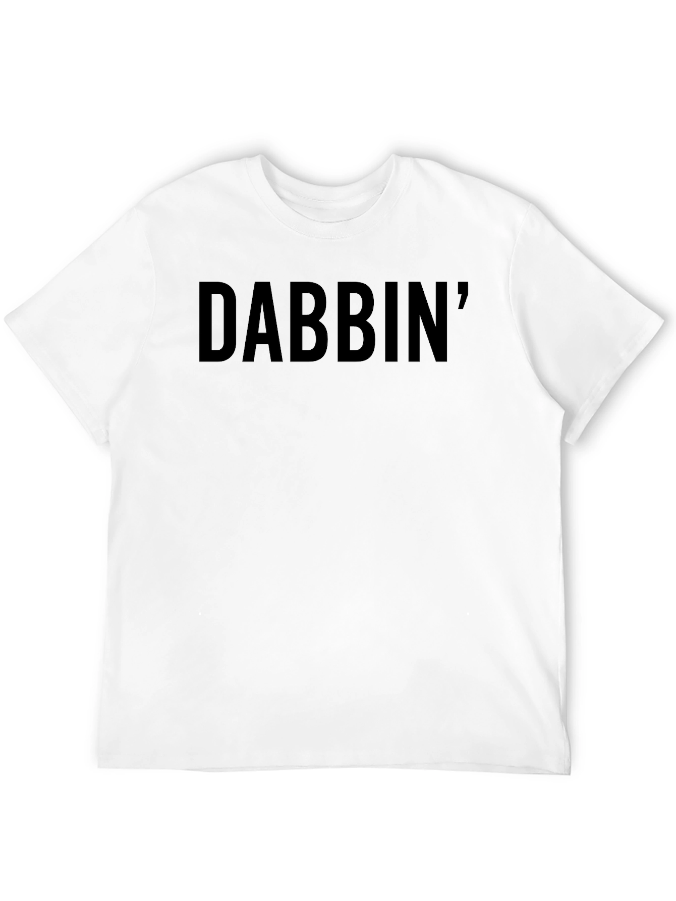 Black Dabbin' Black T-Shirt view 12