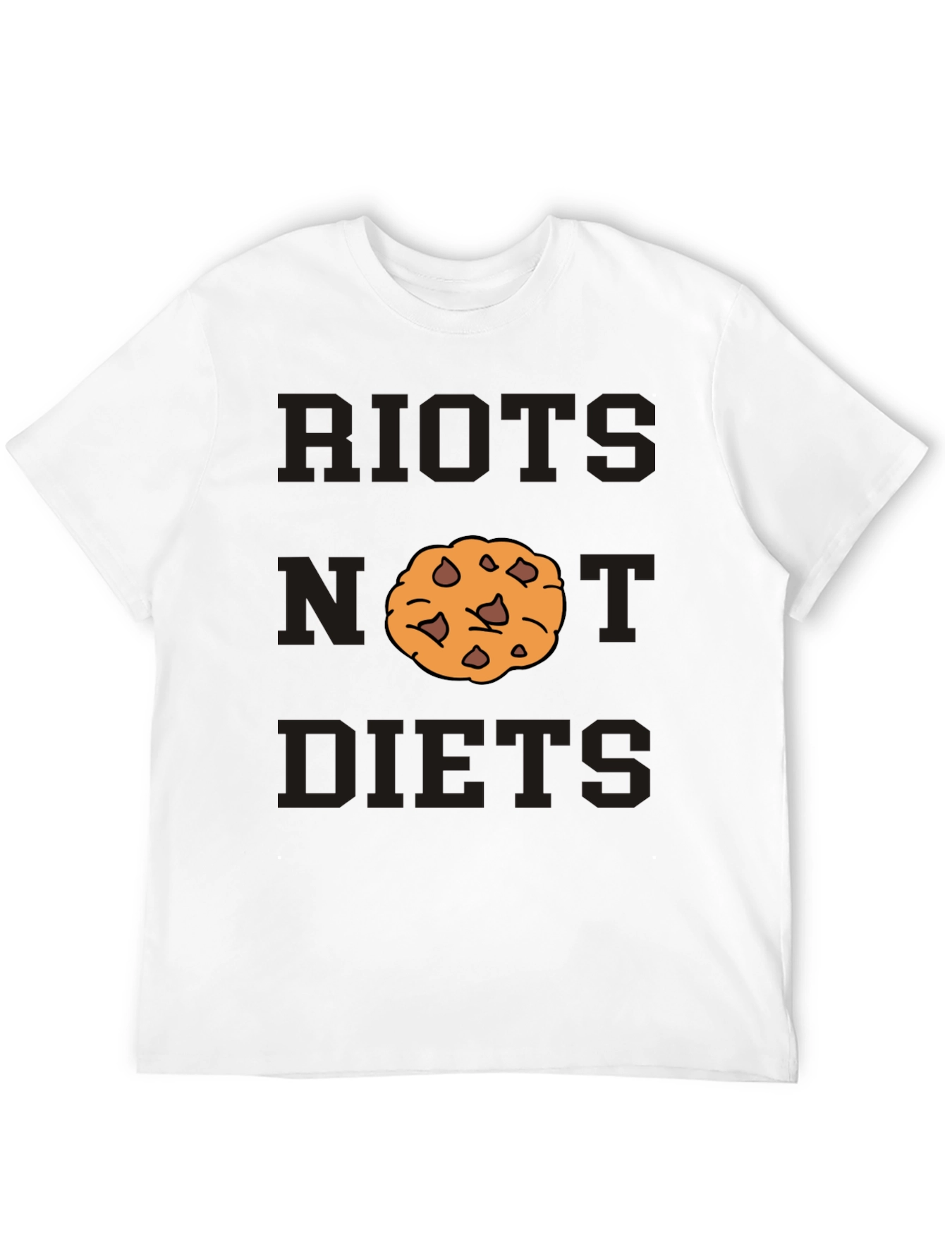 Black Riots Not Diets Cookie T-Shirt view 12
