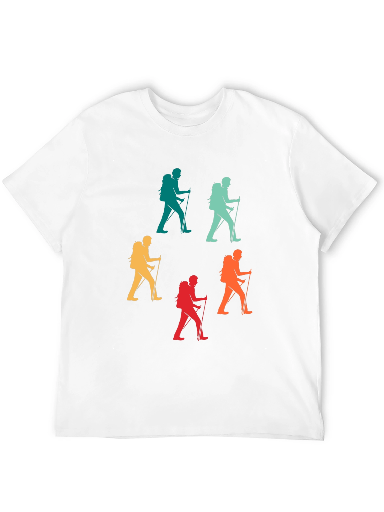 Black Hiking Retro Graphic Tee - Adventure Ready view 12