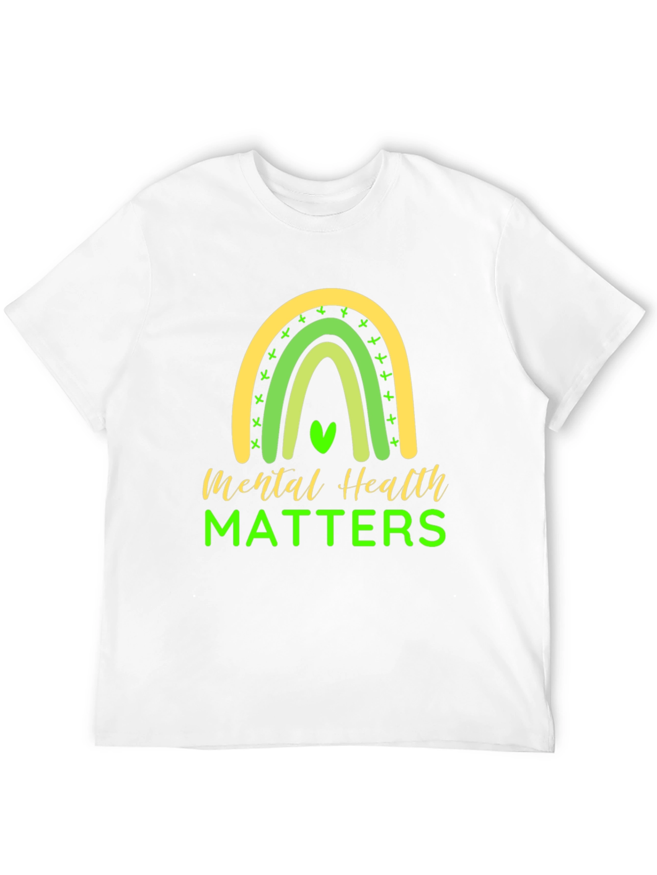 Black Mental Health Matters T-Shirt view 12