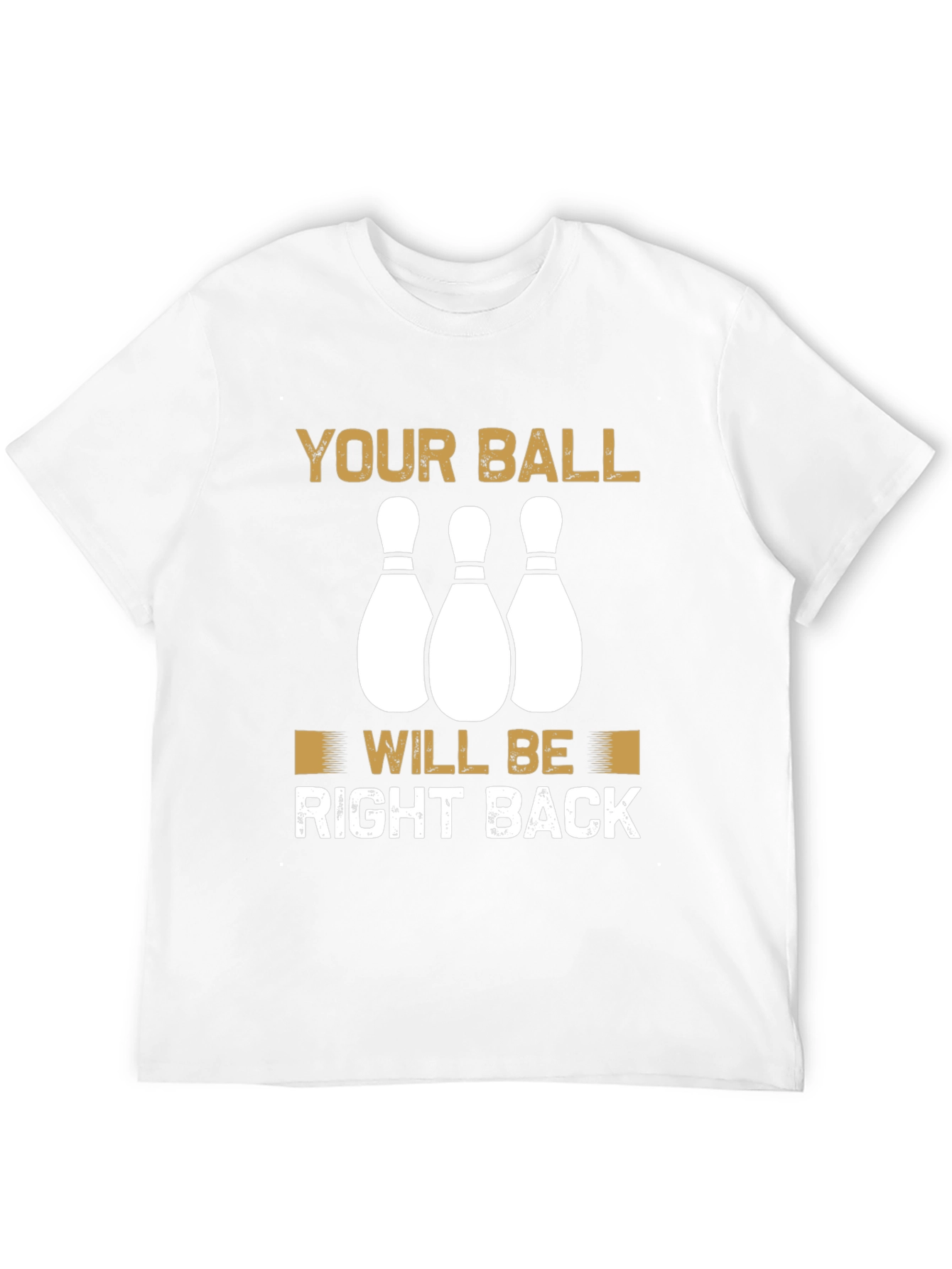 Black Your Ball Will Be Right Back Bowling T-Shirt view 12