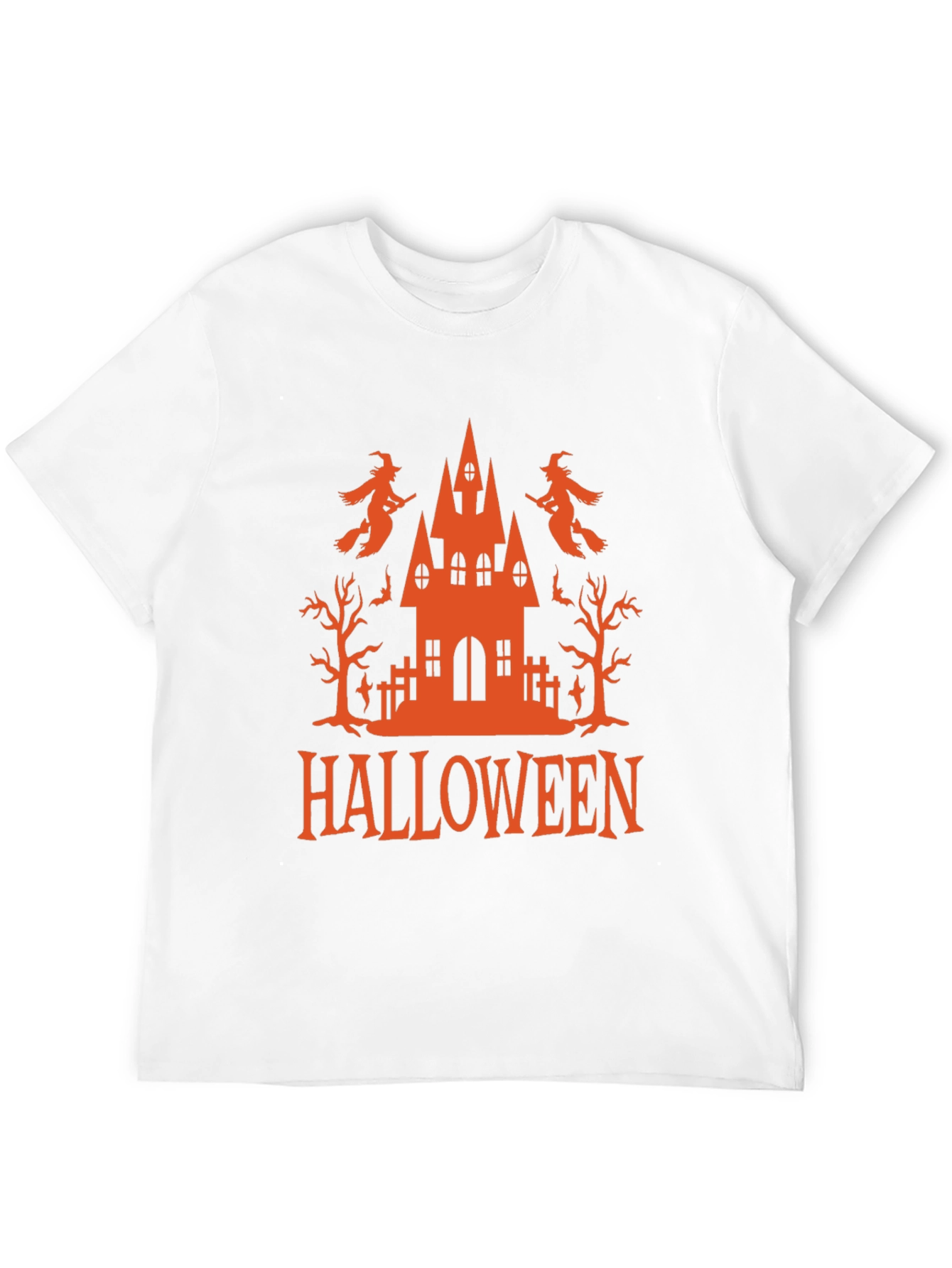 Black Halloween T-Shirt Witch Castle view 12