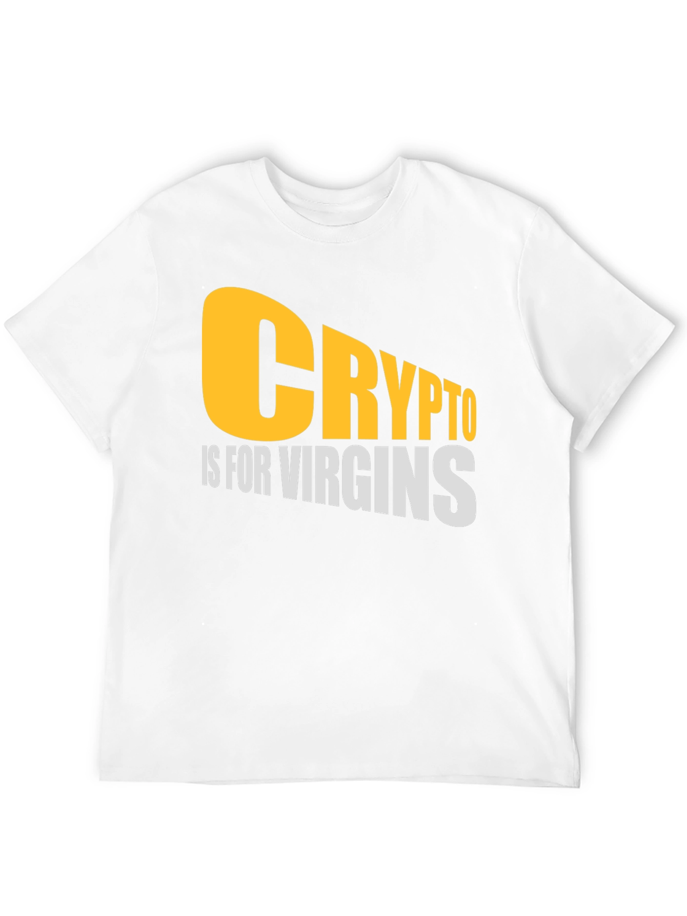 Black Crypto is for Virgins Graphic T-Shirt view 12