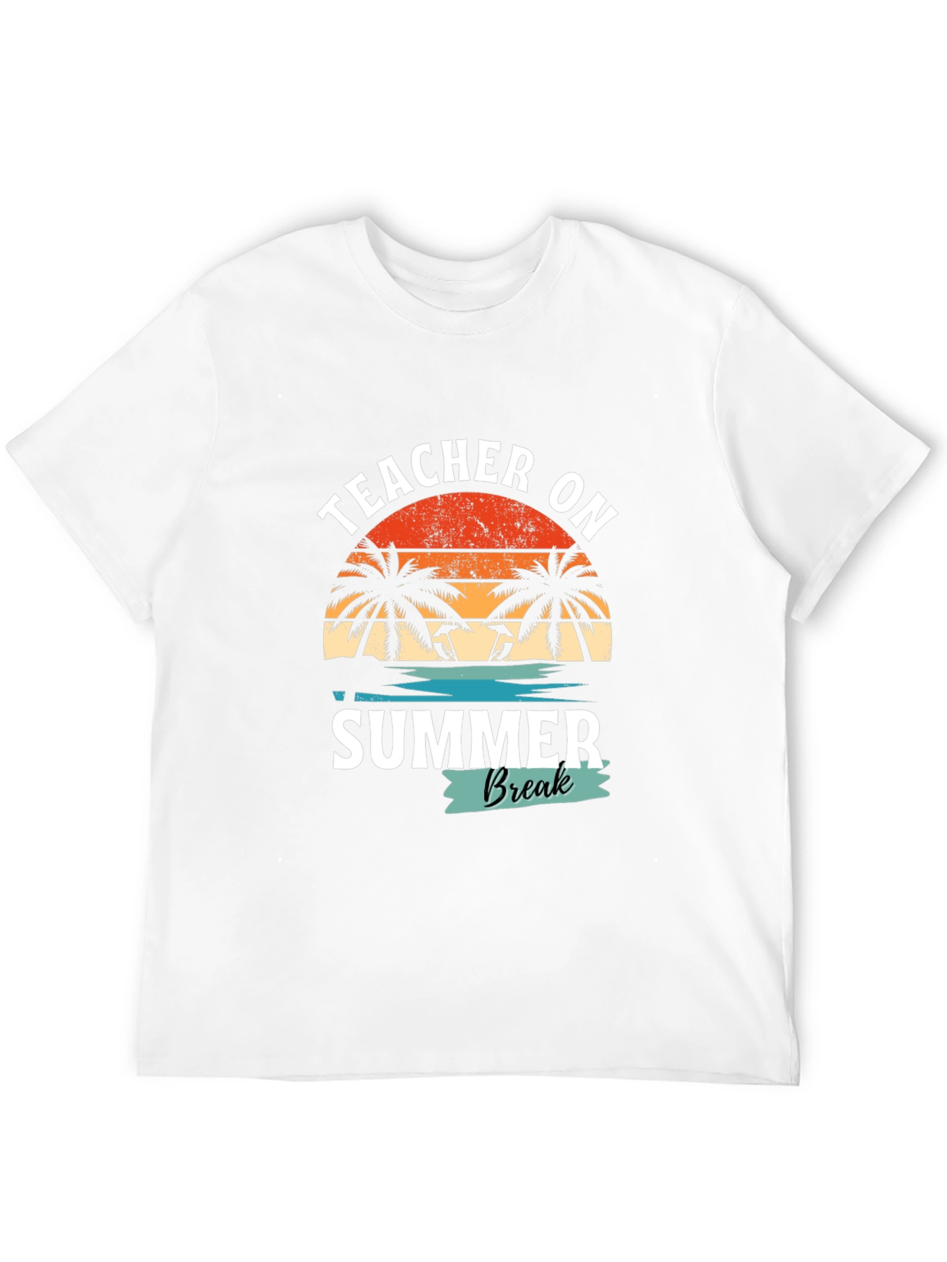 Black Teacher On Summer Break Graphic T-Shirt view 12