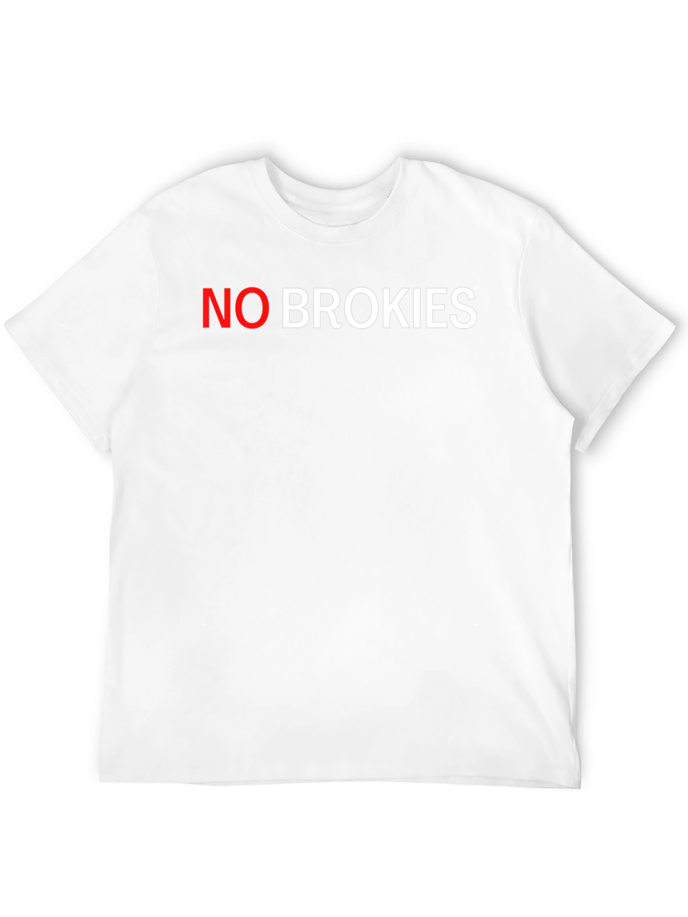 Black No Brokies Black T-Shirt view 12