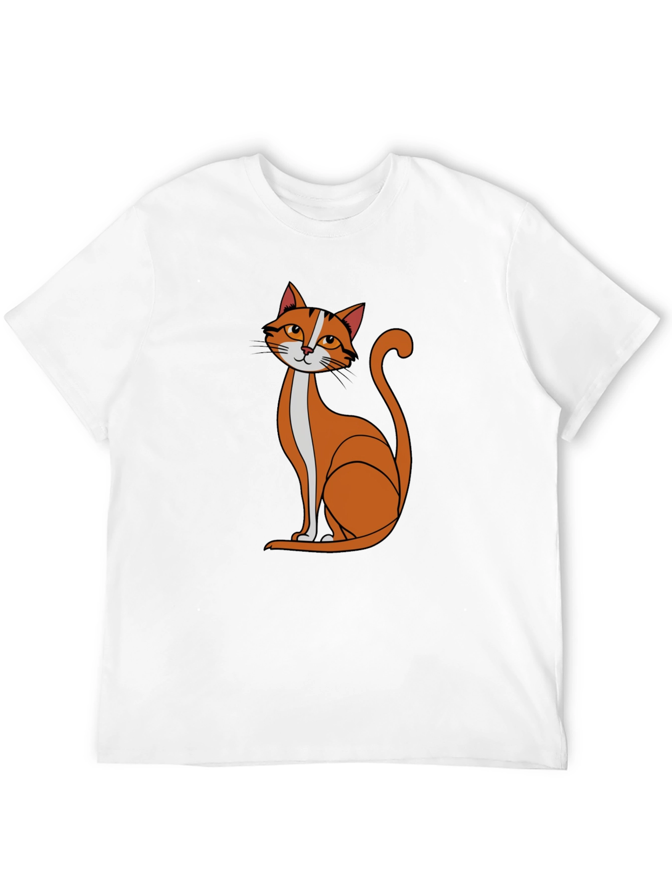 Black Cool Cat Graphic T-Shirt - Black view 12