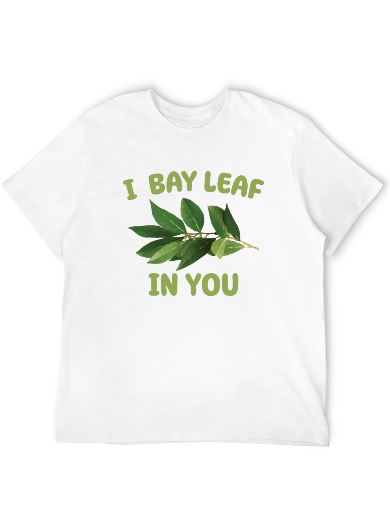 Black I Bay Leaf In You T-Shirt view 12