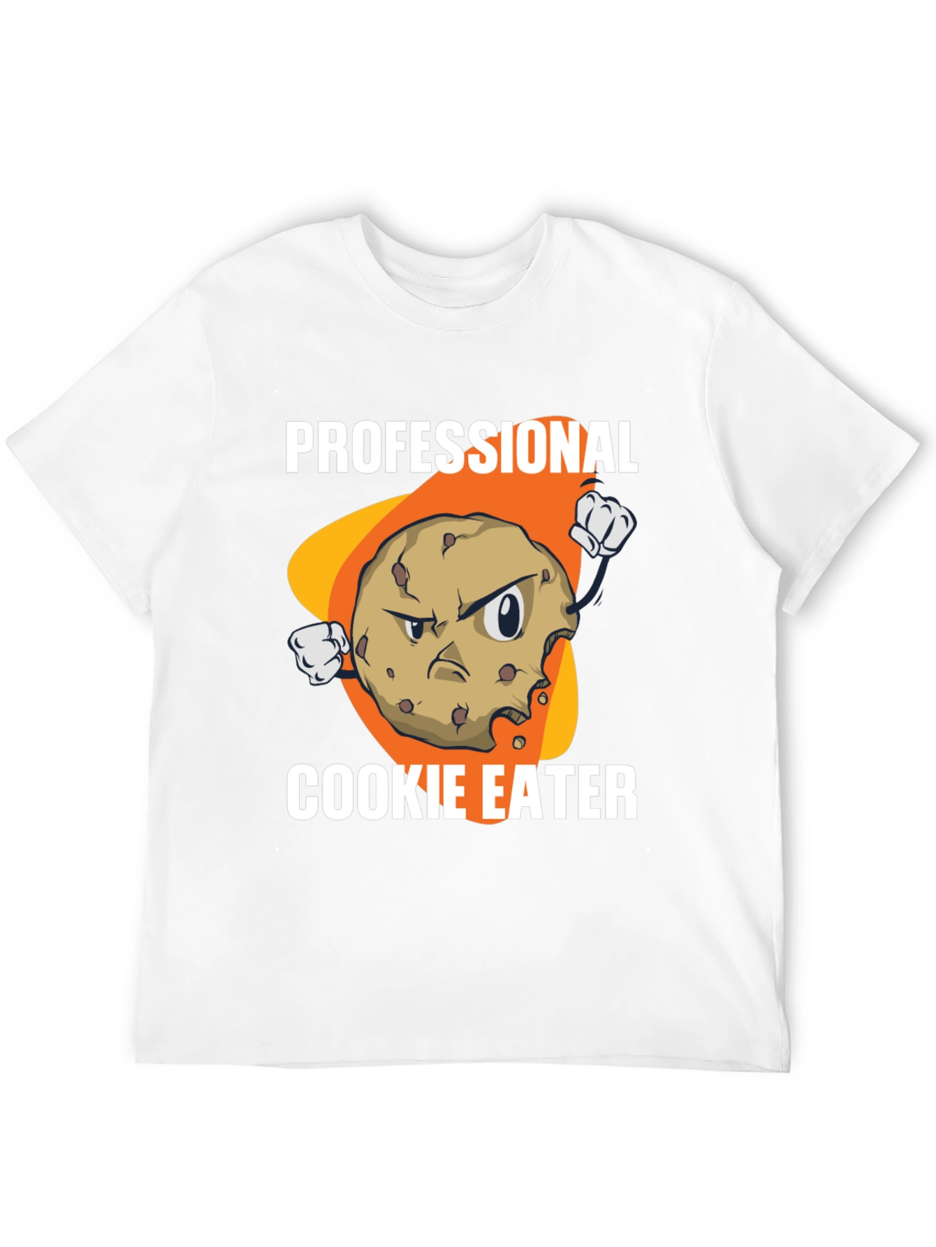 Black Professional Cookie Eater T-Shirt view 12