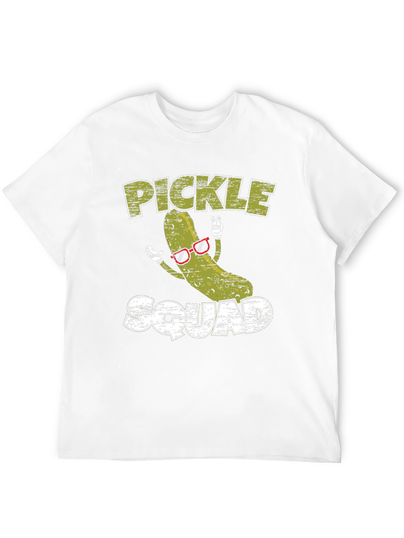 Black Pickle Squad T-Shirt - Cool Graphic Tee view 12