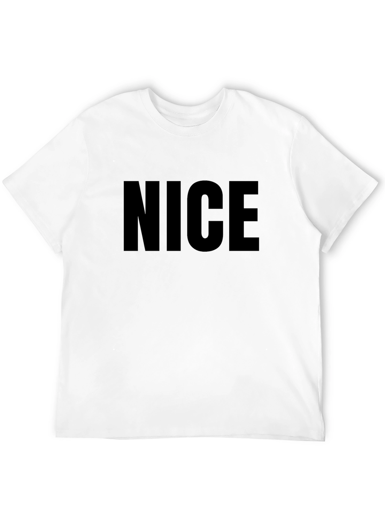Black NICE Graphic Tee - Casual Comfort view 12