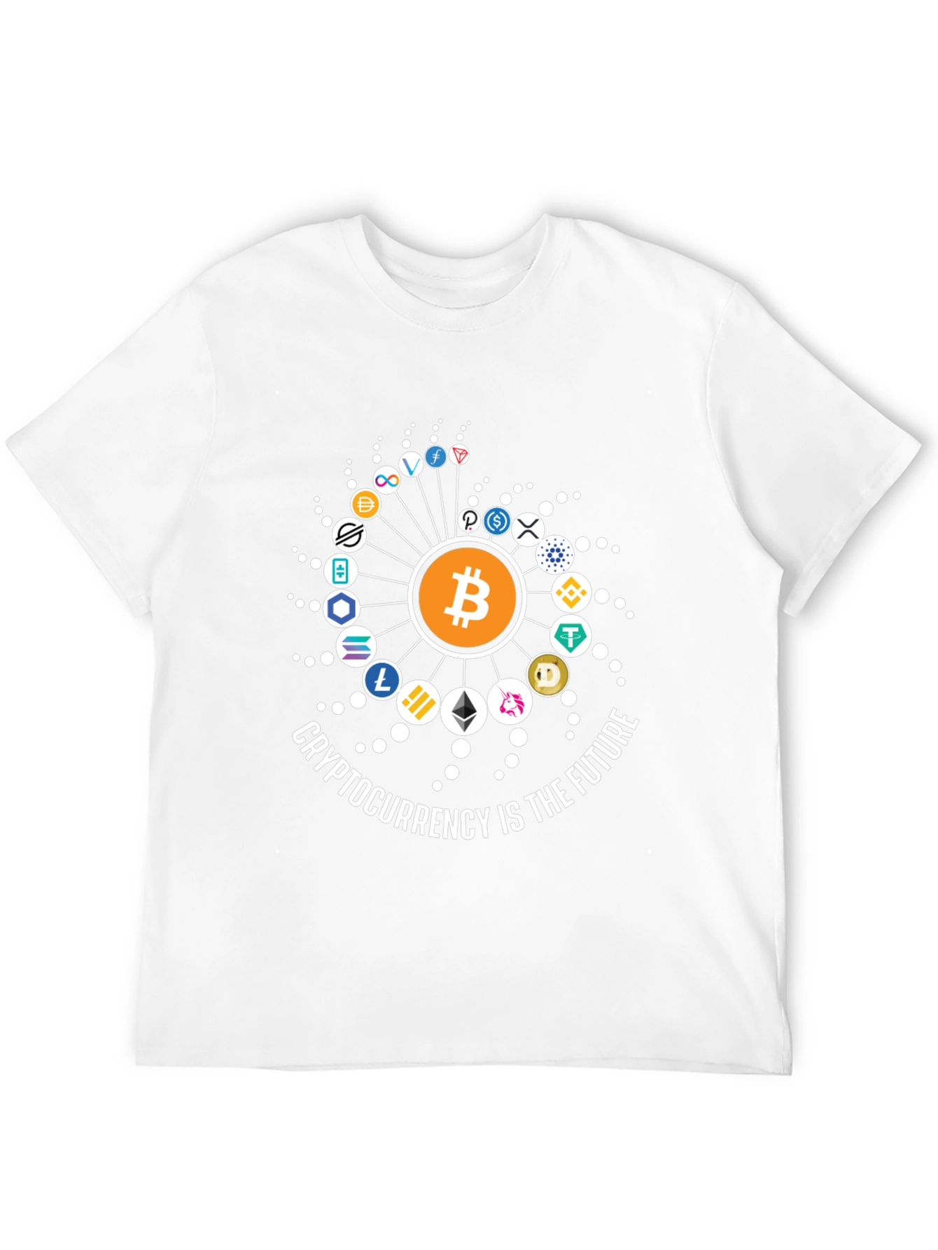 Black Crypto Future Black T-Shirt view 12