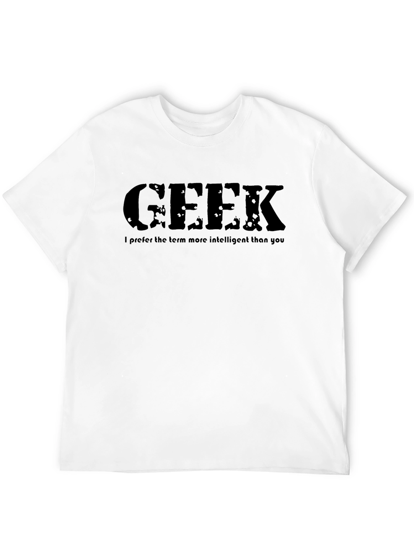 Black Geek Definition T-Shirt view 12
