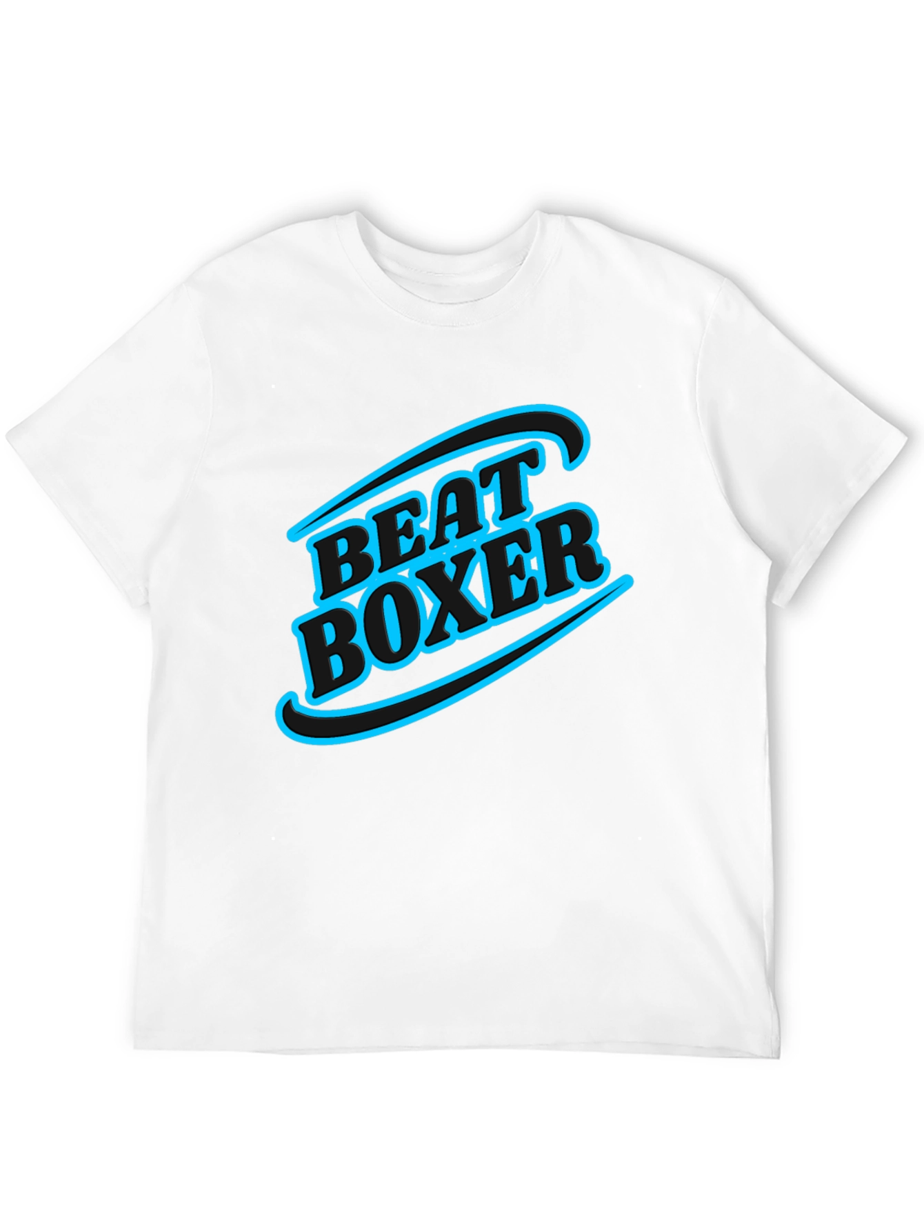 Black Beat Boxer Graphic Tee - Stylish Black T-Shirt view 12