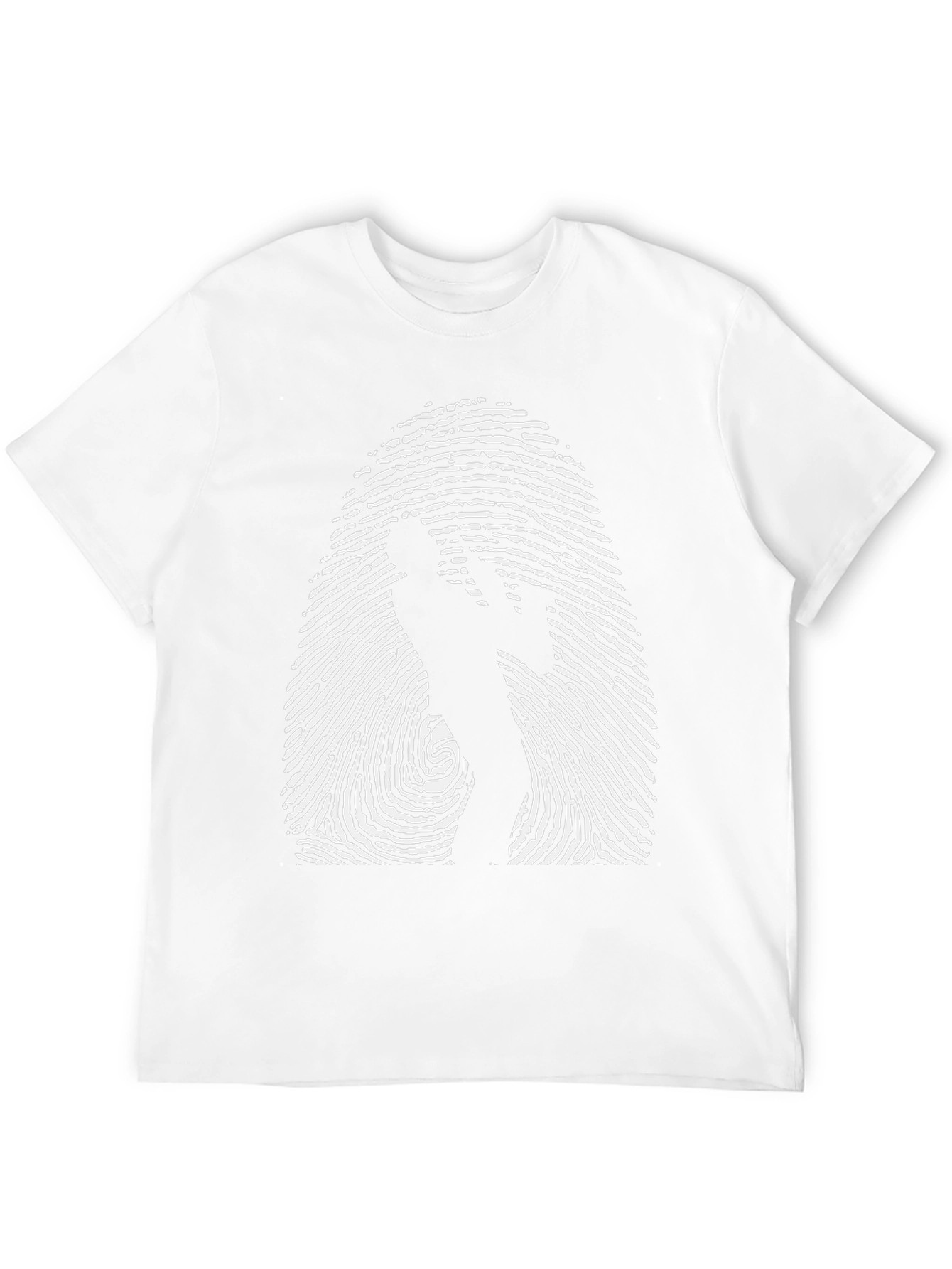 Black Fingerprint Saxophone T-Shirt - Unique Music Tee view 12