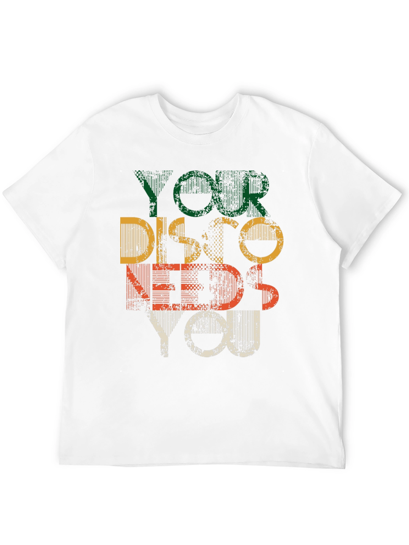 Black Retro Disco Needs You Graphic T-Shirt view 12