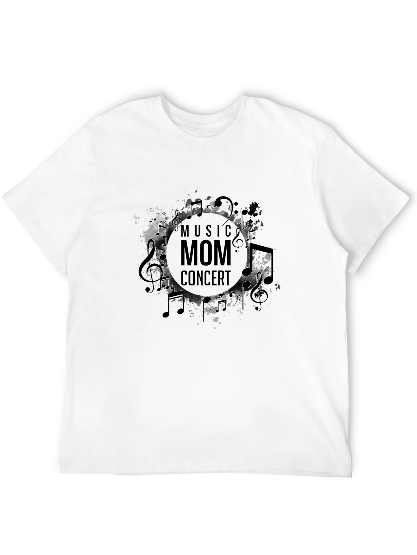 Black Music Mom Concert T-Shirt - Black - Men's view 12