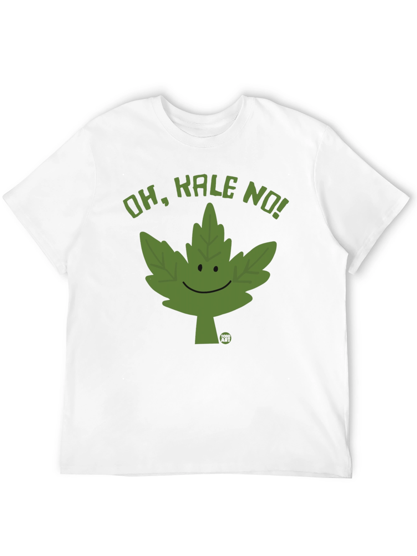 Black Oh Kale No! Graphic T-Shirt view 12