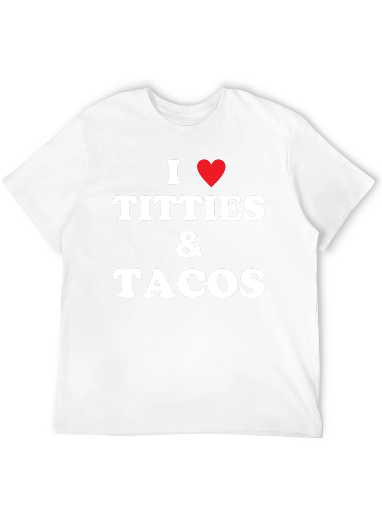 Black I Heart Titties & Tacos Graphic Tee view 12