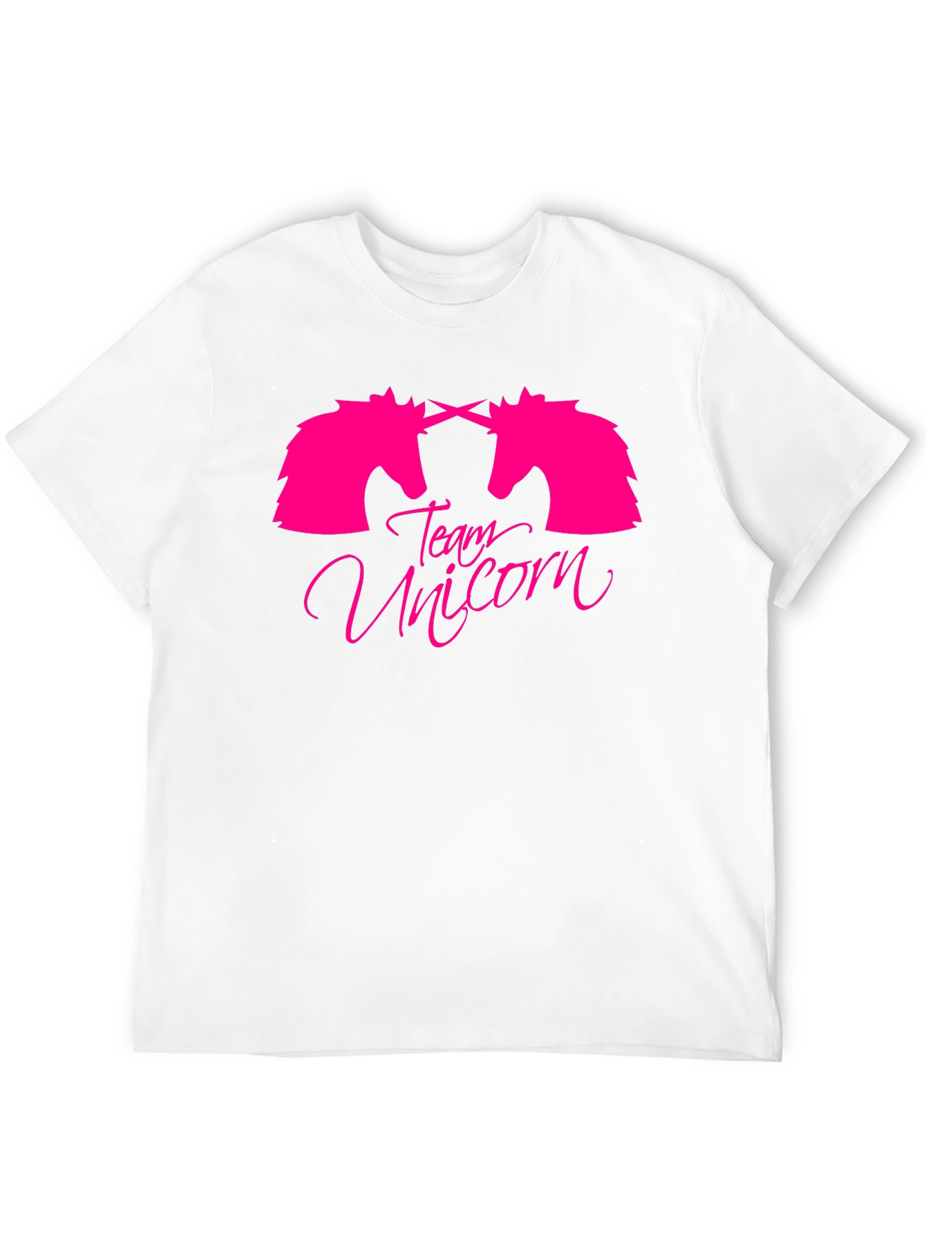 Black Team Unicorn Graphic T-Shirt view 12