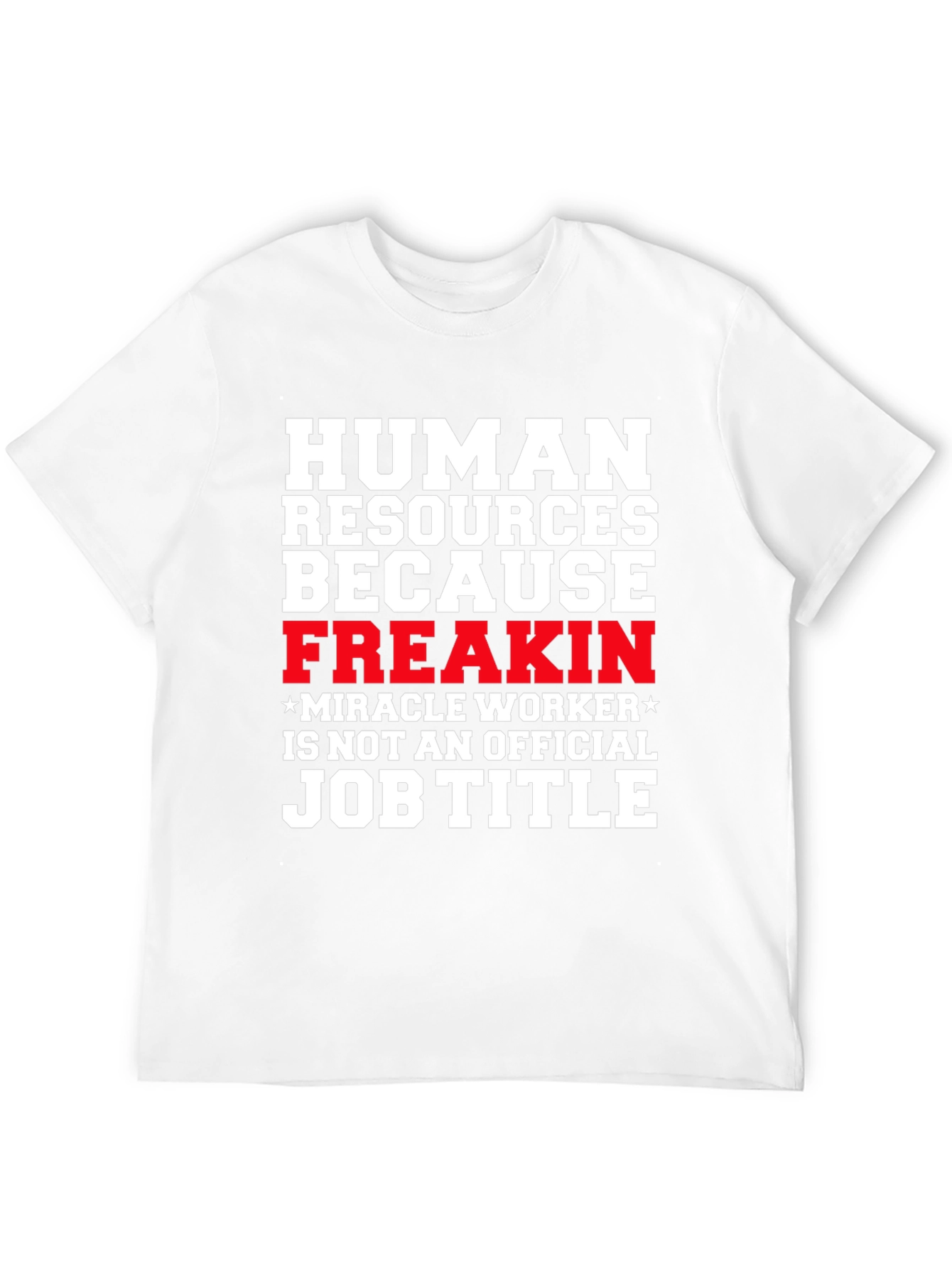 Black Human Resources Funny Job Title Graphic Tee view 12