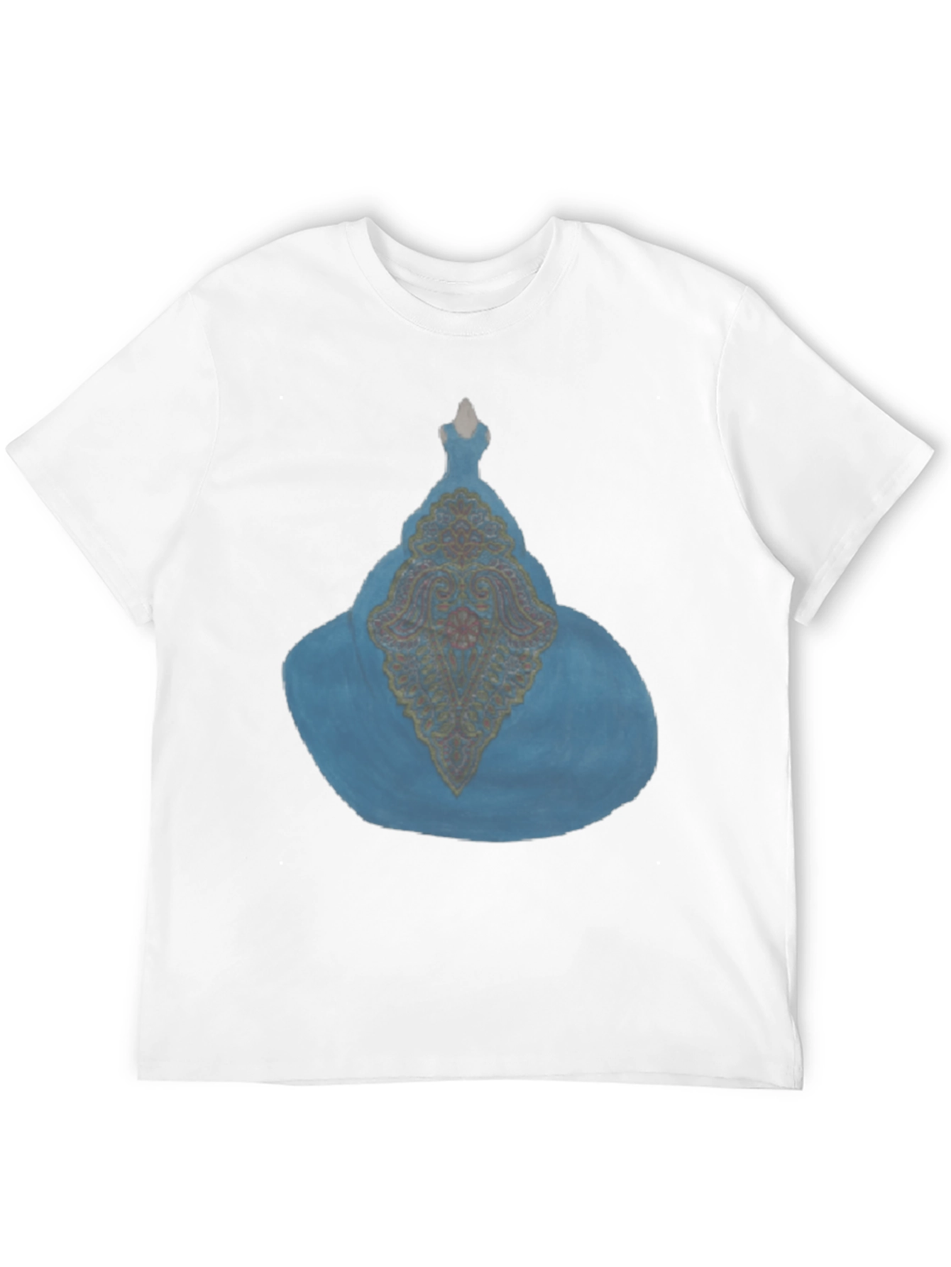 Black Black T-Shirt with Blue Genie Lamp Graphic view 12