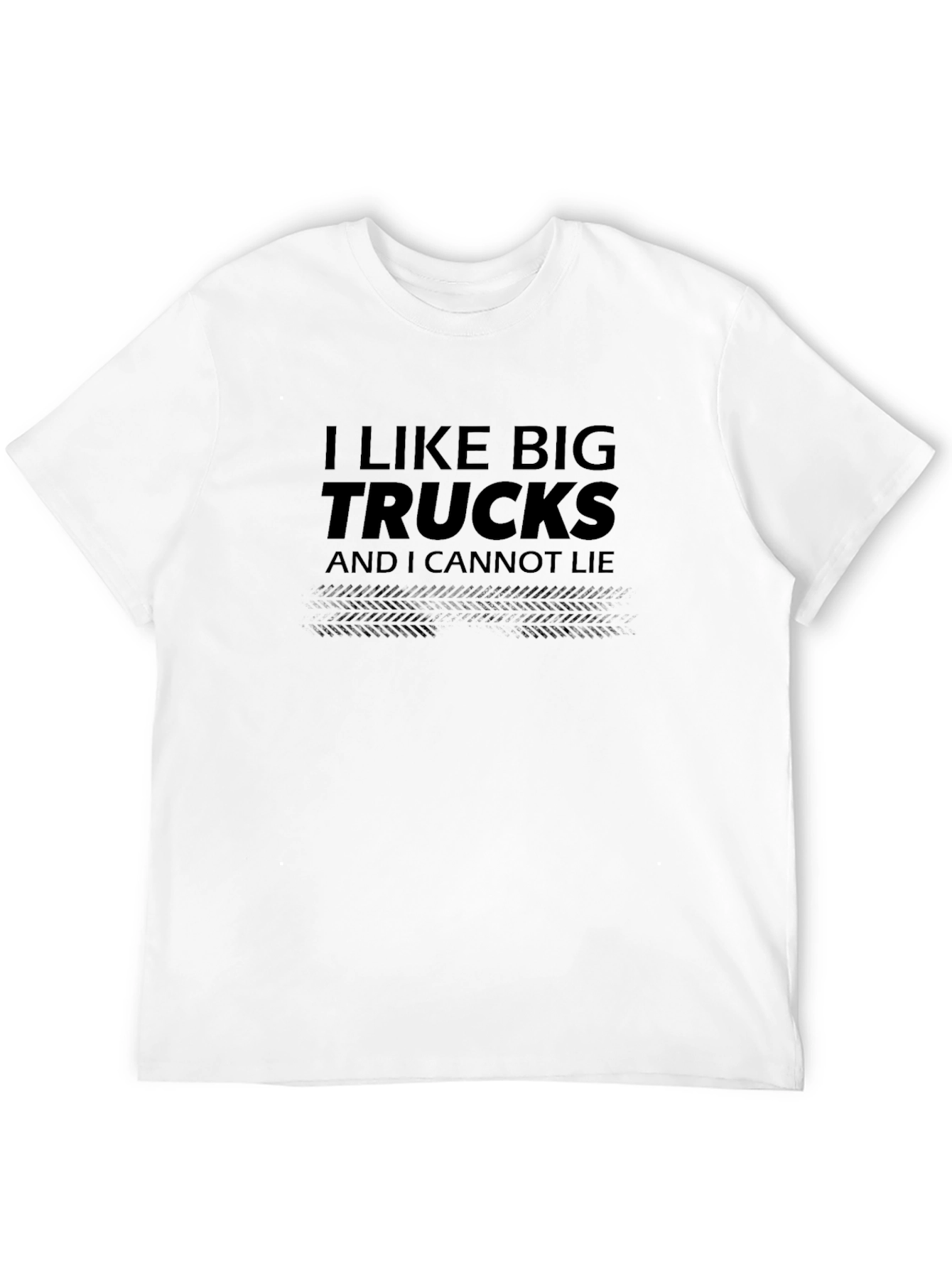 Black I Like Big Trucks Graphic Tee - Black view 12