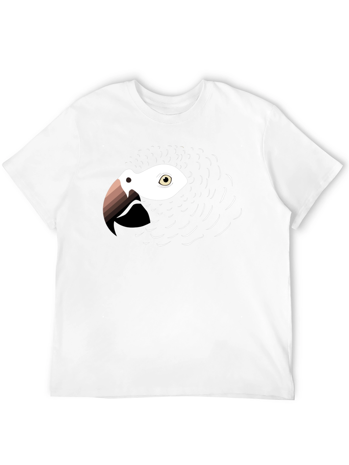 Black Parrot Graphic Tee - Stylish Bird Lover's T-Shirt view 12