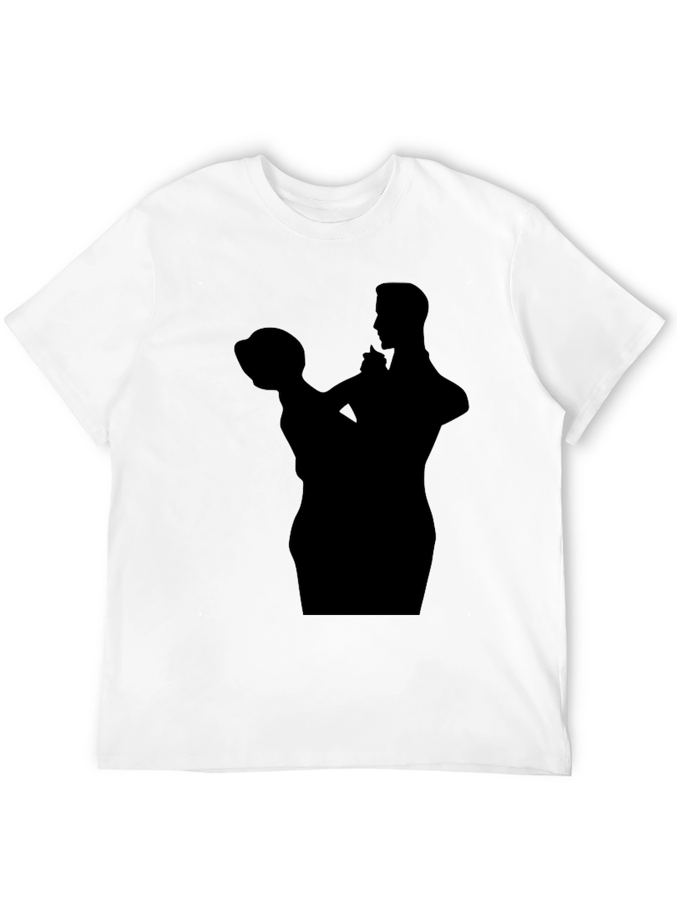 Black Silhouette Dance Graphic Tee - Classic Black view 12