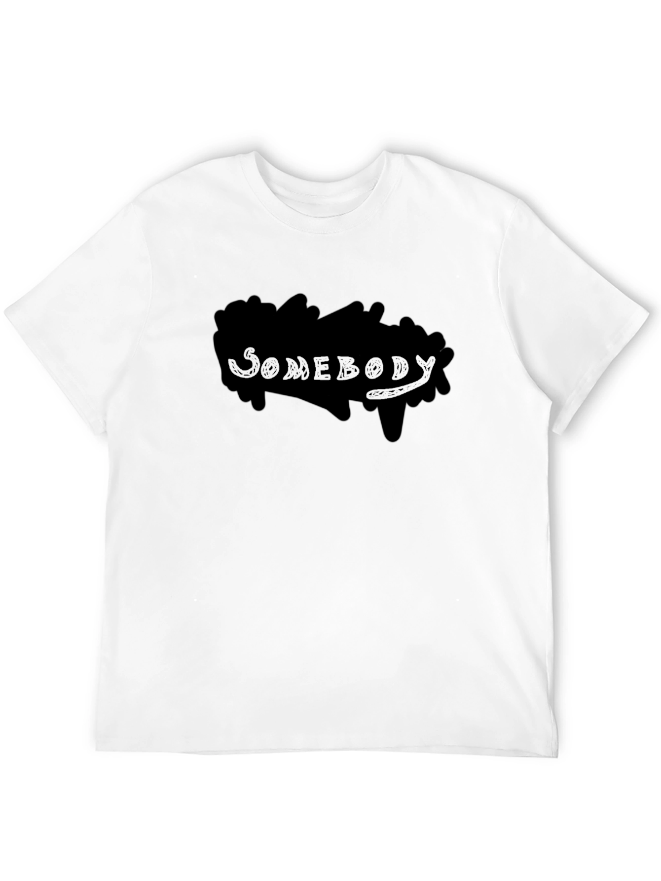 Black Somebody Black Graphic Print T-Shirt view 12