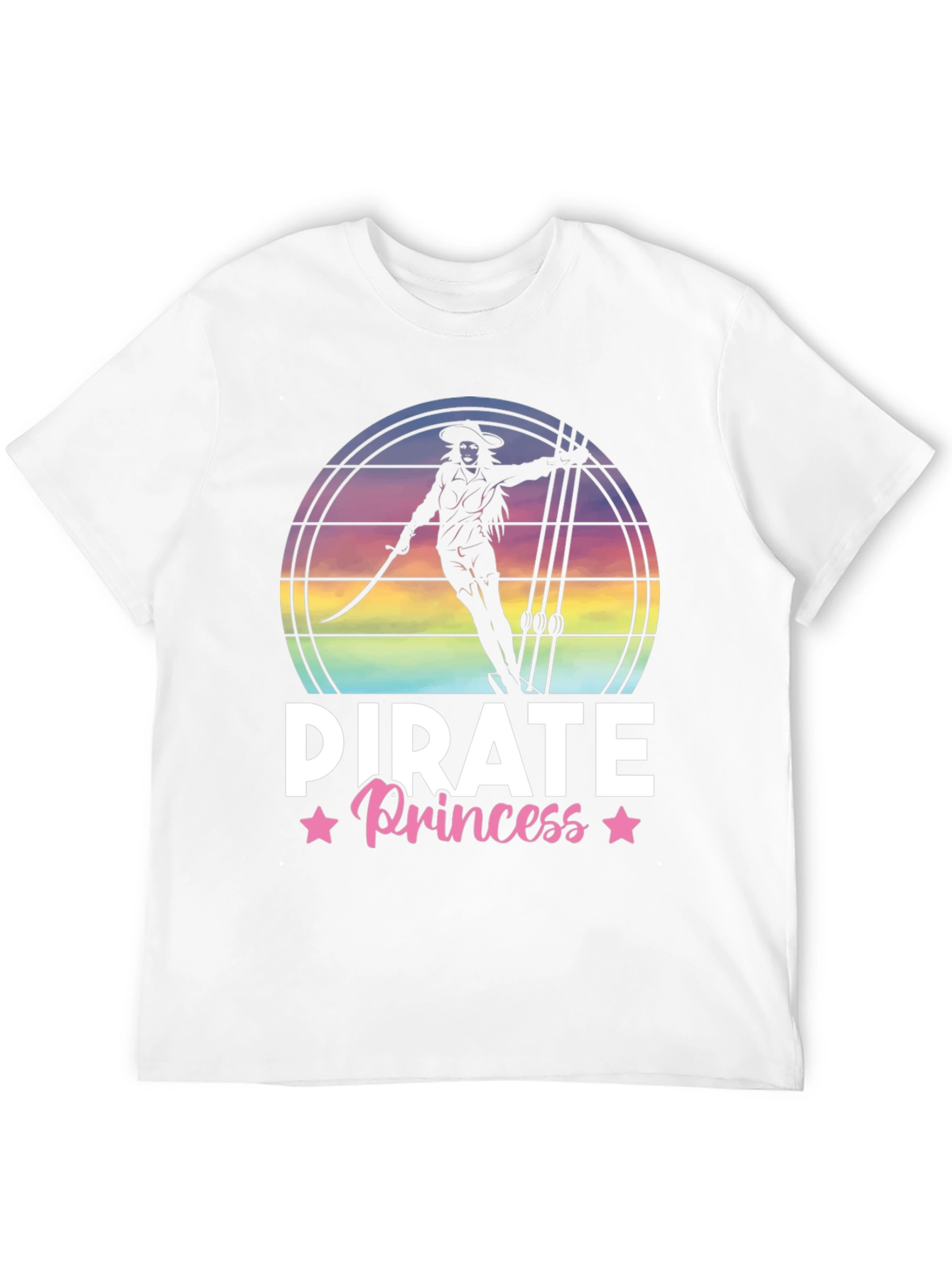 Pirate Princess T-Shirt - Stylish Graphic Tee - 12