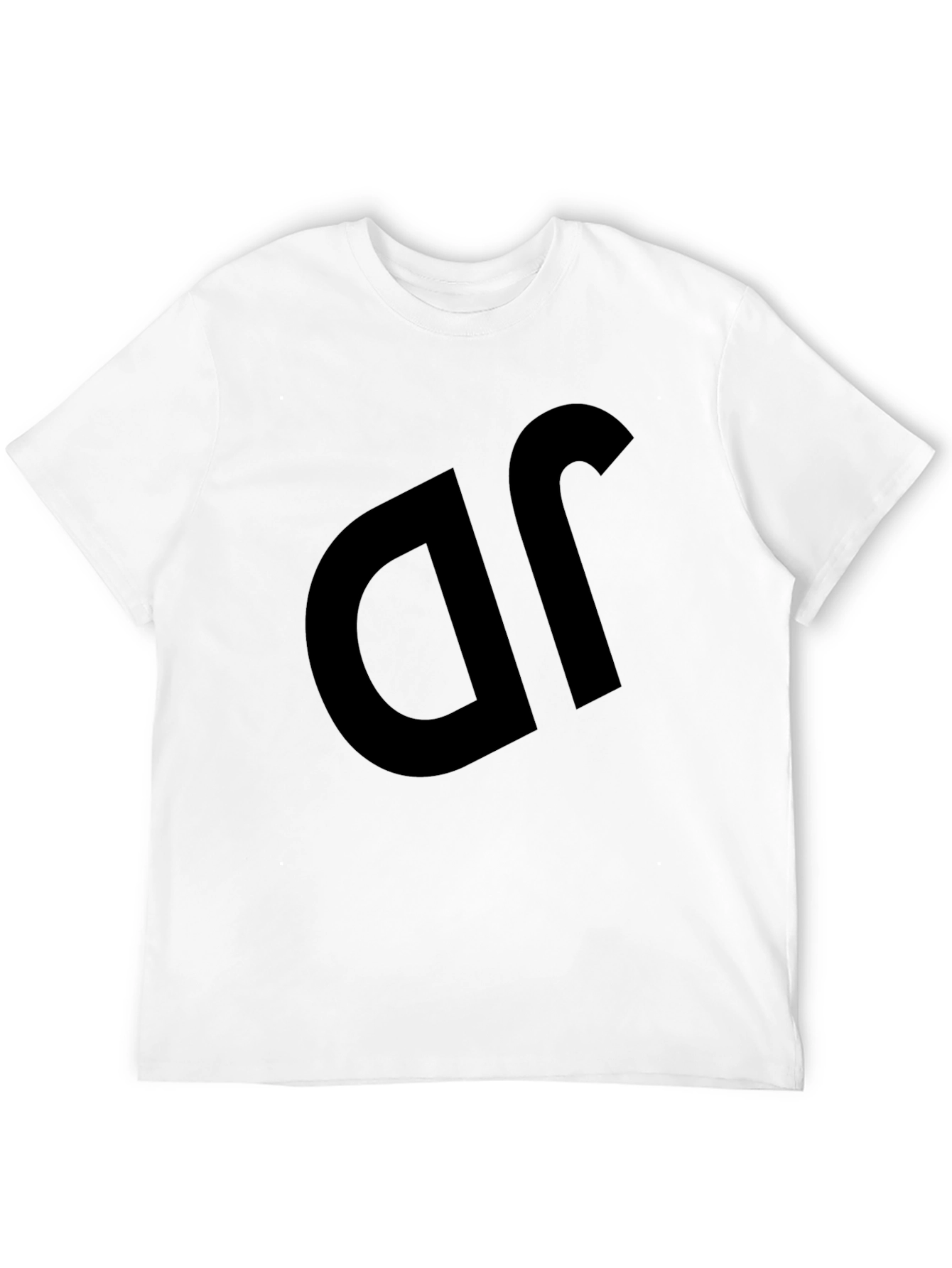 Black Black T-Shirt with Bold Logo view 12