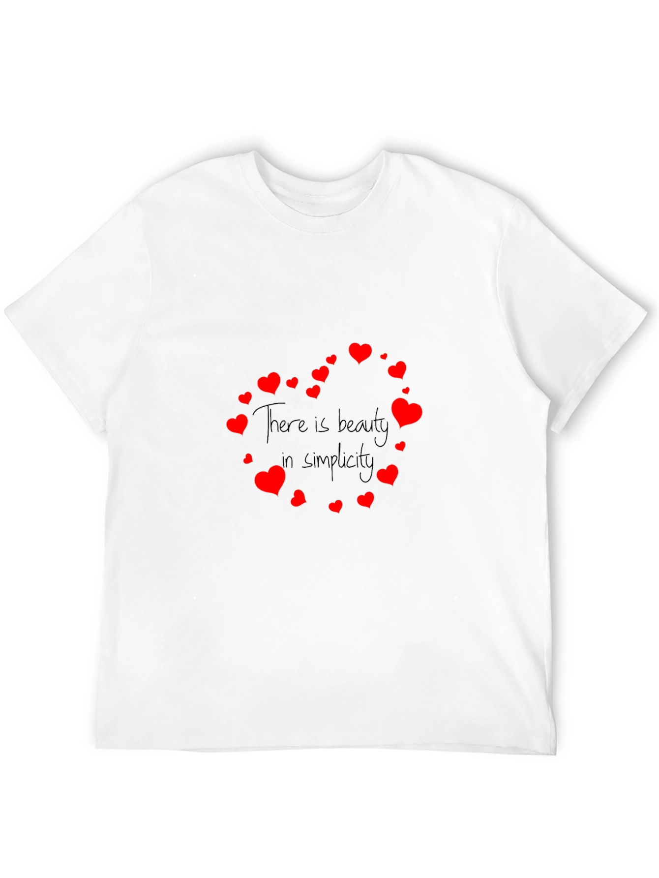 Black Beauty in Simplicity Heart Tee - Black view 12